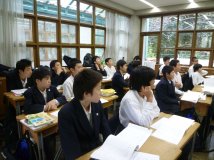 中一論語検定出張授業