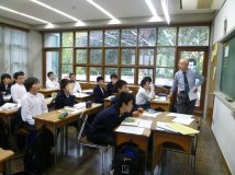 中一論語検定出張授業