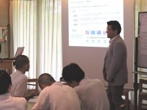 銀行出張授業