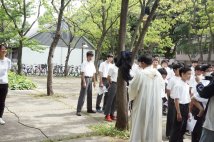 マリア像祝別式