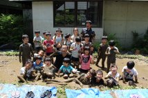 代掻き・田植え