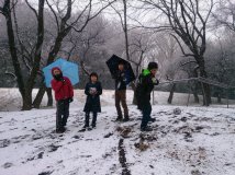 やっぱり雪はうれしいね