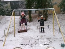 やっぱり雪はうれしいね